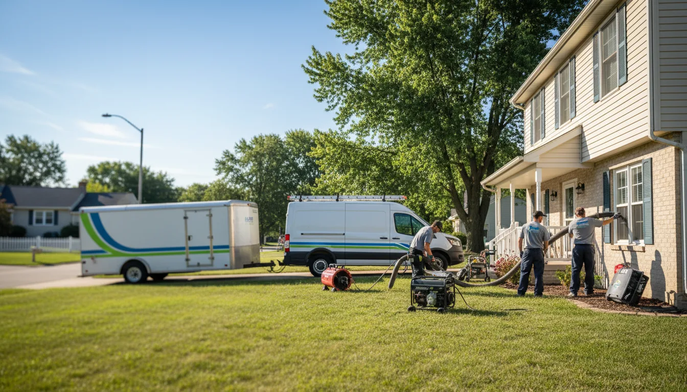 Flooded Basement Restoration And Cleanup With Repair in Dodge, NE near me
